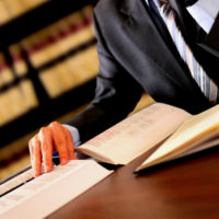 Attorney reading