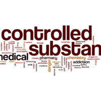 Controlled substance word cloud